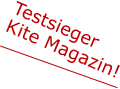 Testsieger Kite Magazin!
