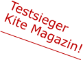 Testsieger Kite Magazin!