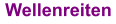 Wellenreiten