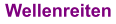 Wellenreiten
