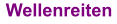 Wellenreiten