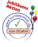 www.surfdepotkiel.de            nun 25 Jahre Jubiläums Aktion