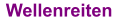 Wellenreiten