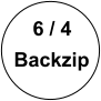 6 / 4 Backzip