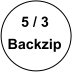 5 / 3 Backzip