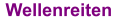 Wellenreiten