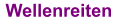 Wellenreiten