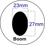 23mm 27mm Boom