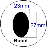 23mm 27mm Boom