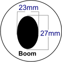 23mm 27mm Boom