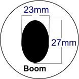 23mm 27mm Boom